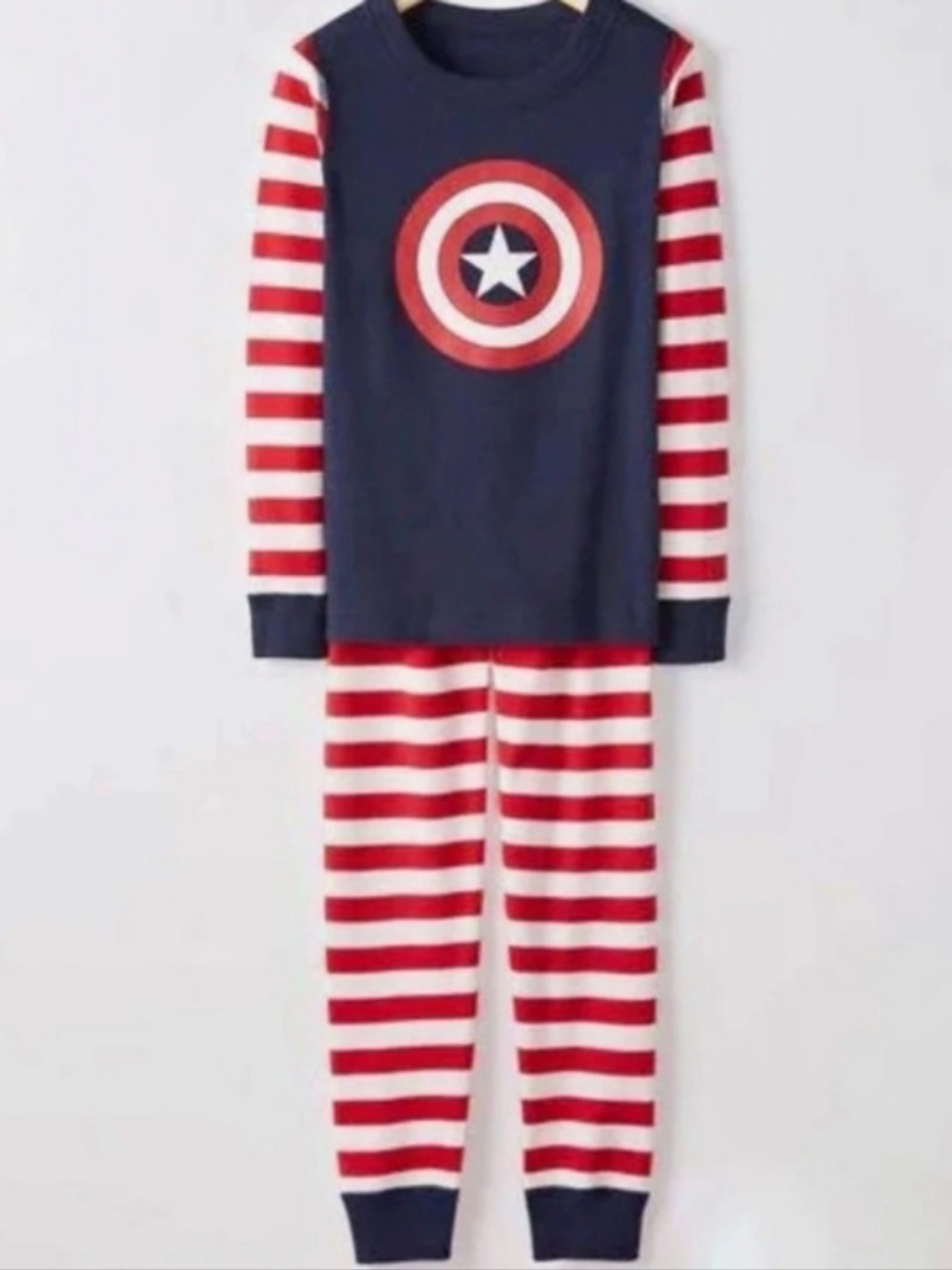 Hanna Andersson Marvel Captain America Pajama Set